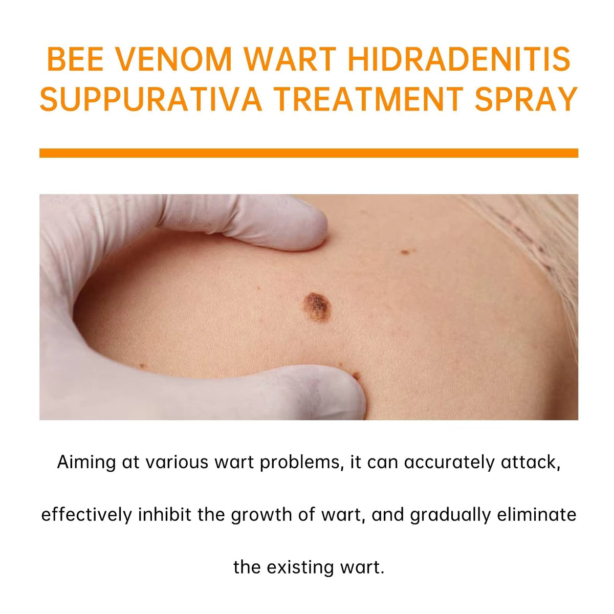 Tag Recede Bee Venom Repair Spray – Advanced Skin Tag & Wart Care | Natural Bee Venom Skin Repair Spray for Smooth Healthy Skin